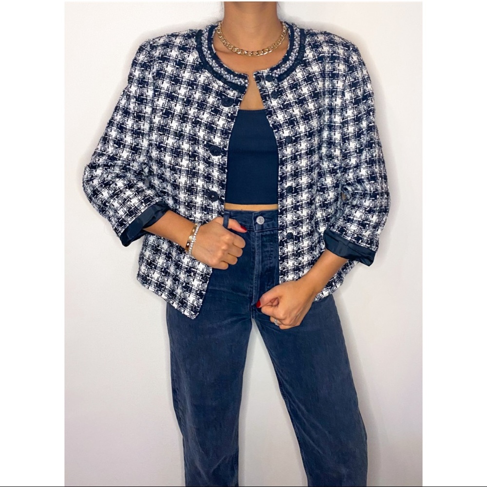 Vintage Tahari Tweed Jacket